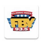 93.5 the fby android application logo